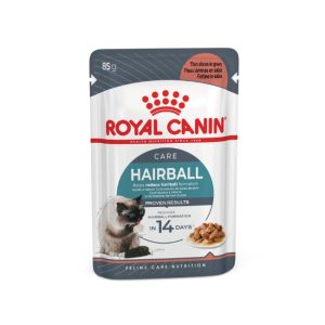 پوچ گربه رویال کنین مدل هربال کر Hairball وزن 85 گرم