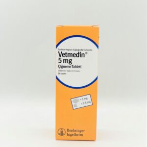 قرص وت‌ مدین پیموبندان Vetmedin 5mg برای درمان مشکلات قلبی در حیوانات خانگی 50 عددی