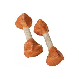 تشویقی سگ تریکسی Chicken Bites Dumbbell طعم مرغ وزن ۱۰۰ گرم