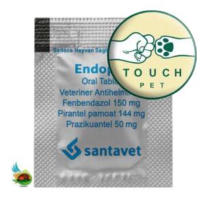 قرص ضد انگل سگ و گربه اندوپت Endopet Veterinary Antihelmintik هر قرص مناسب وزن ۱۰ کیلوگرم( یک عدد)
