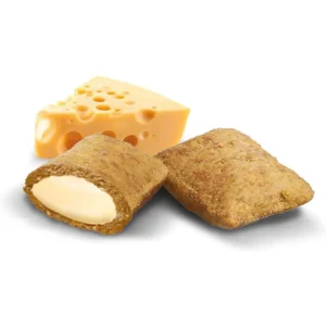 تشویقی گربه نوتری پاکت جیم کت با طعم  پنیری Gimcat Nutri Pockets Treat  Cheese & Taurine 60g