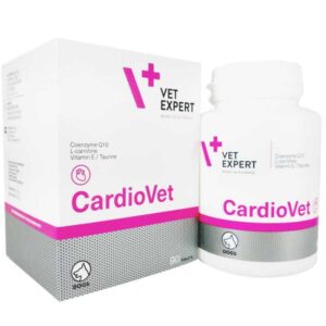 قرص مکمل سگ و گربه وت اکسپرت کاردیو وان Vet Expert CardioOne بسته ۹۰ عددی