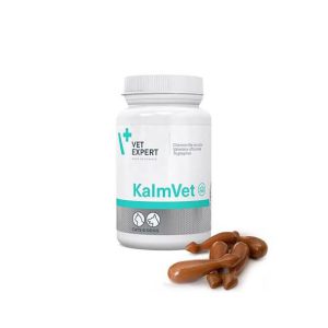 قرص ارام بخش سگ و گربه وت اکسپرت Vet Expert kalmvet بسته ۶۰ عددی
