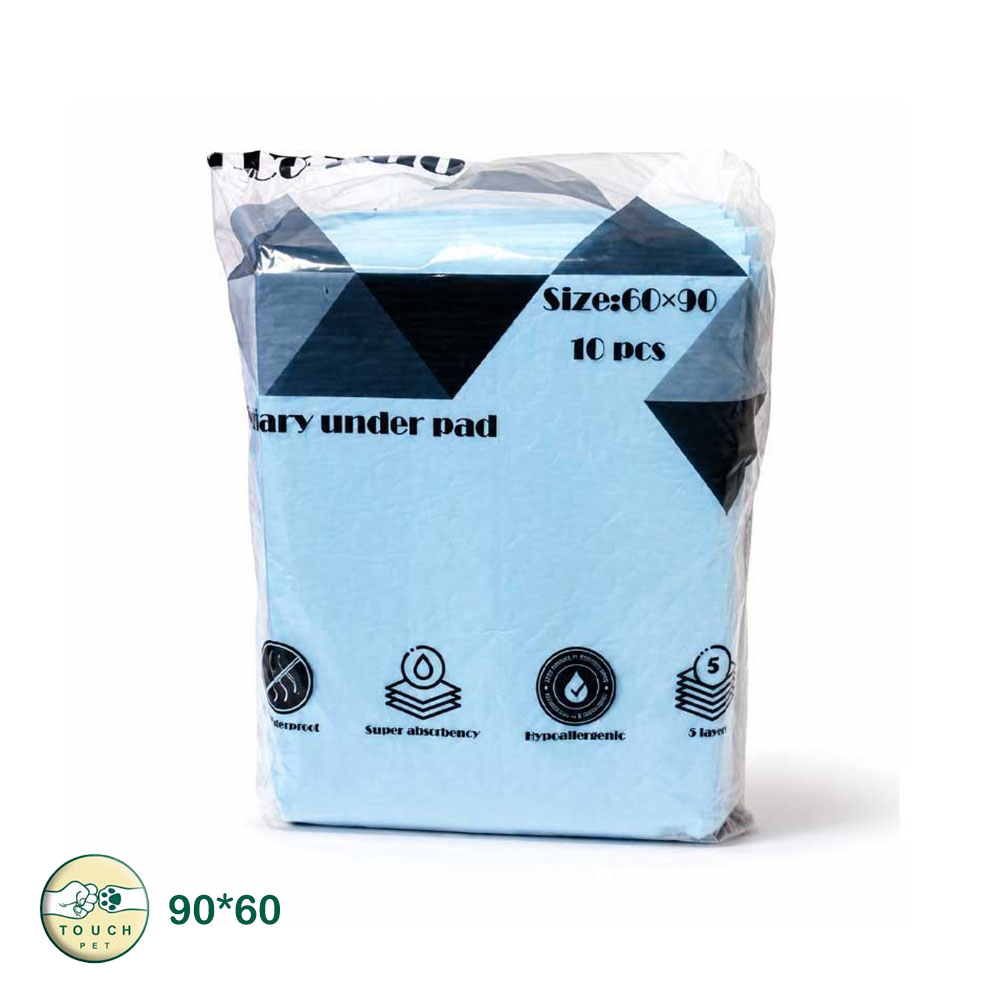 پد بهداشتی حیوانات پک ۱۰ عددی Urinary Under Pad سایز 60 در 90
